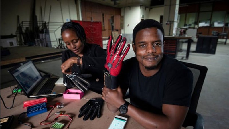  Black Engineer Invented Gloves That Turn Sign Language Into Audible Speech