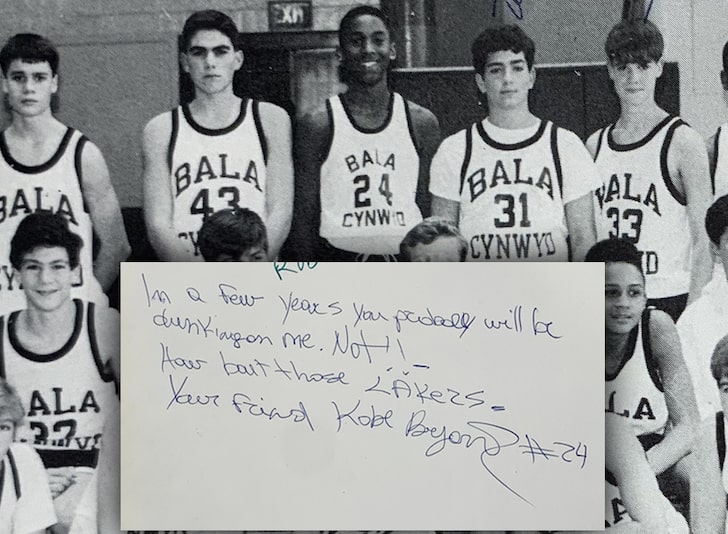  Kobe Bryant’s 8th Grade Yearbook Up For Auction
