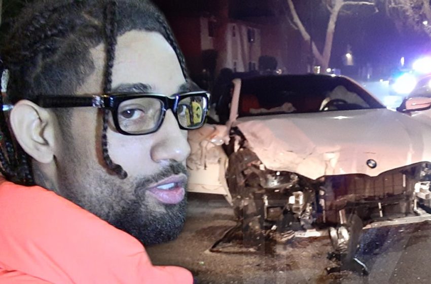  PnB Rock Involved in Car Accident During Alleged Street Race, Busted for DUI
