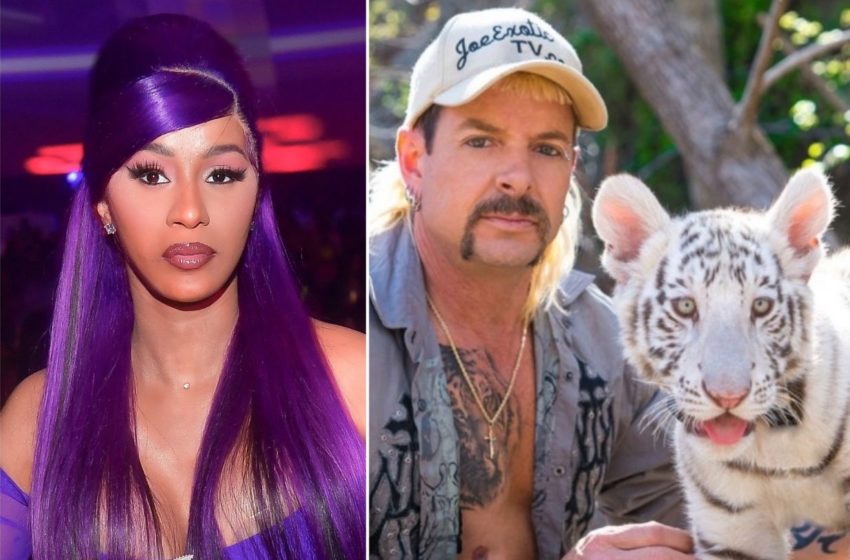  #FreeTigerKing Cardi B Says She’ll Make A GoFundMe Account For Joe Exotic