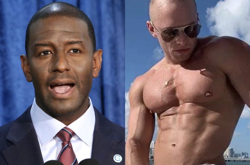  Gay Male Escort Admits He’s “Friends” With Andrew Gillum After Getting Caught in Hotel Room