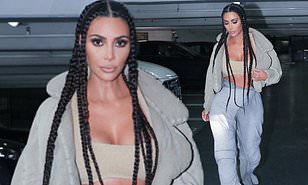  Kim Kardashian Accused Of Cultural Appropriation AGAIN Over Wearing Braids To Yeezy Fashion Show