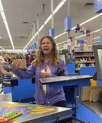  Walmart customer coughs and spits on employees over billing issue