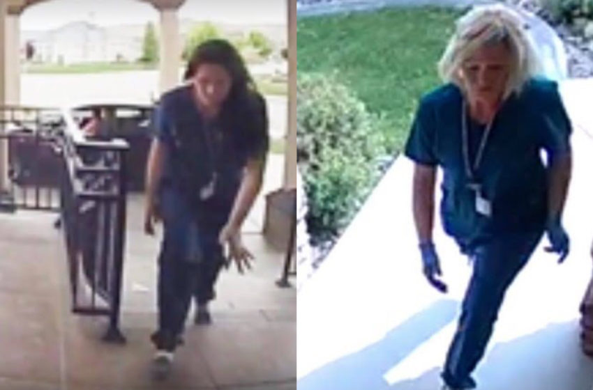  Fake Nurses Caught Stealing Packages, Police Ask For Public’s Help 