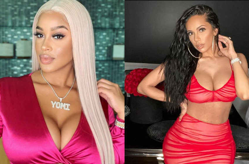  Erica Mena Dragged By Fans For Linking Up With Kiyomi Leslie To Speak On Ex Bow Wow