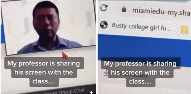  University Of Miami Professor Fired After TikTok Of Bookmarked Porn Goes Viral