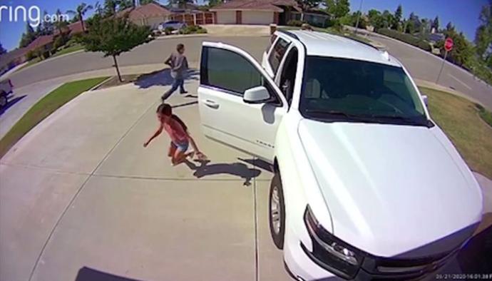 10-Year-Old Girl Scares Off An Alleged Burglar From Breaking Into Her Home