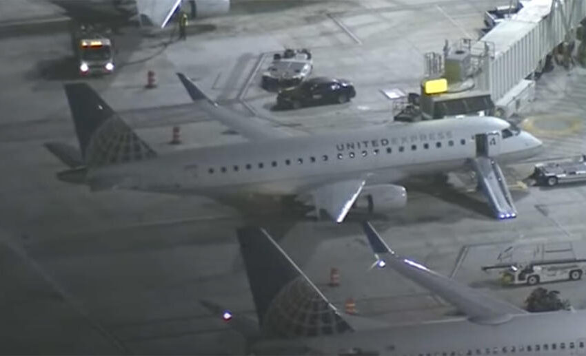  Passenger Hospitalized After Opening Emergency Exit Door And Jumping Out Of Moving Plane On LAX Taxiway