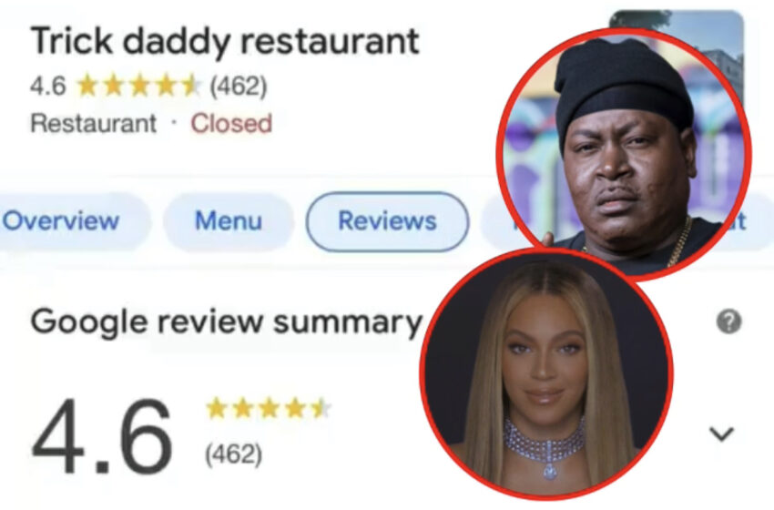  Beyoncé Fans Leave Negative Reviews On Trick Daddy’s Restaurant On Google