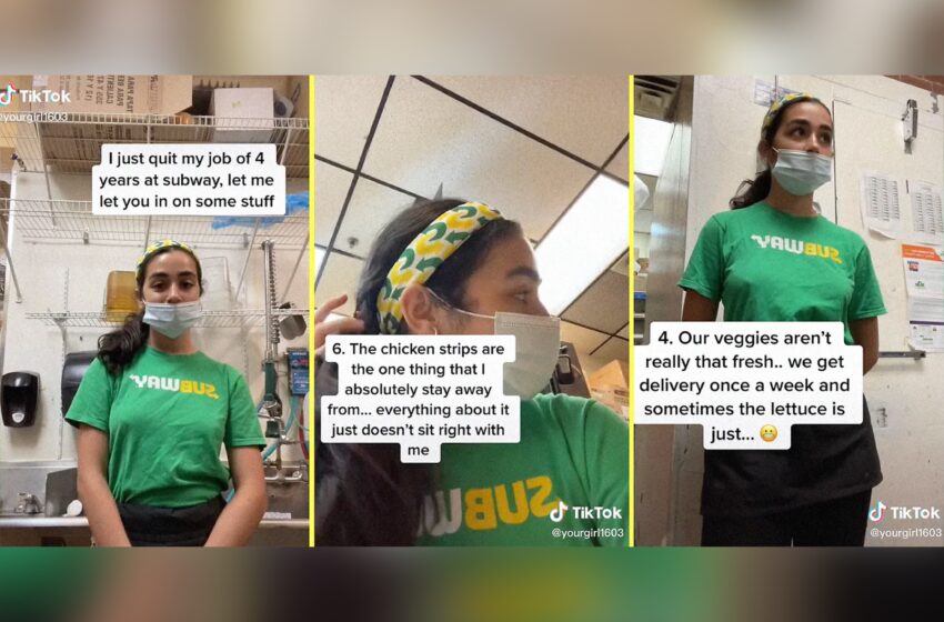  Ex-Subway Worker Reveals What Items Customers Should Avoid In Viral TikTok