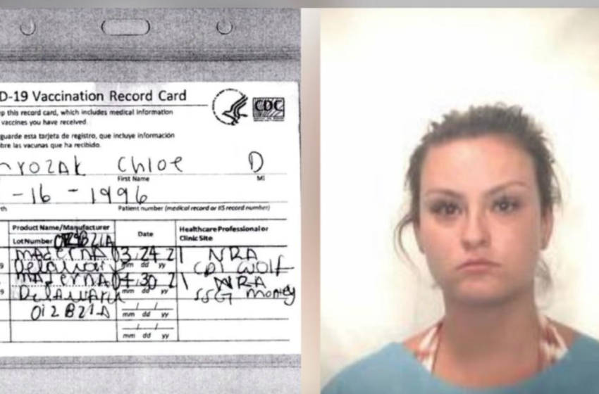  Woman Charged For Utilizing Fake COVID-19 Vaccine Card After Misspelling ‘Moderna’ as ‘Maderna’
