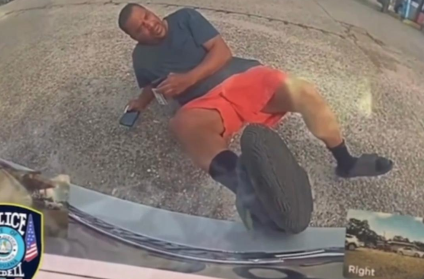 Man Arrested For Falsifying Police Report After Being Caught On Camera Faking Being Hit By Car