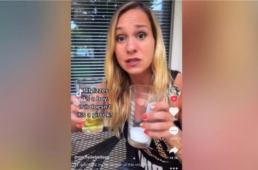  TikToker Disgusted After Woman Urinates In Drinking Glass To Discover Baby’s Gender