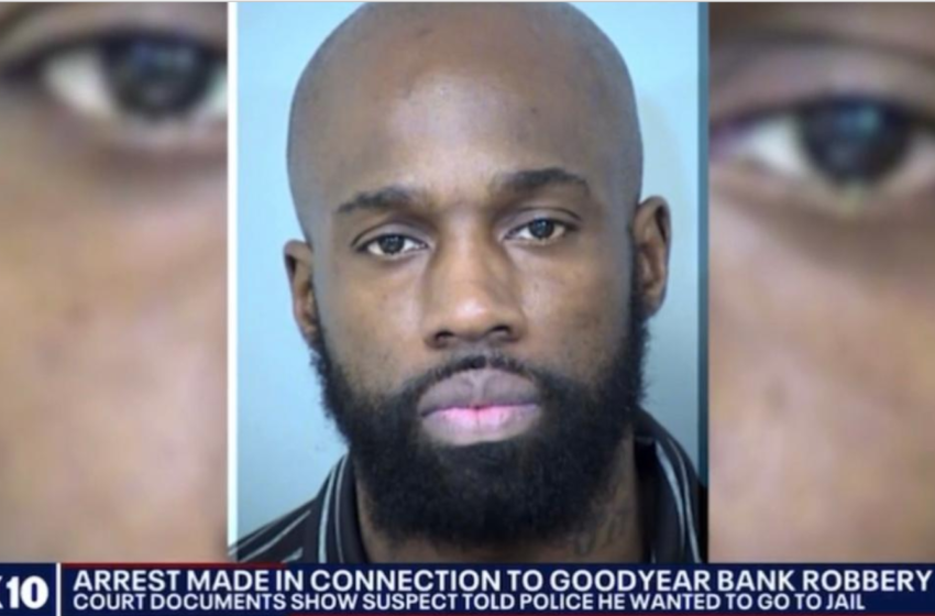  Man Admitted He Wanted To Be Arrested After Robbing Bank For Single $100 Bill