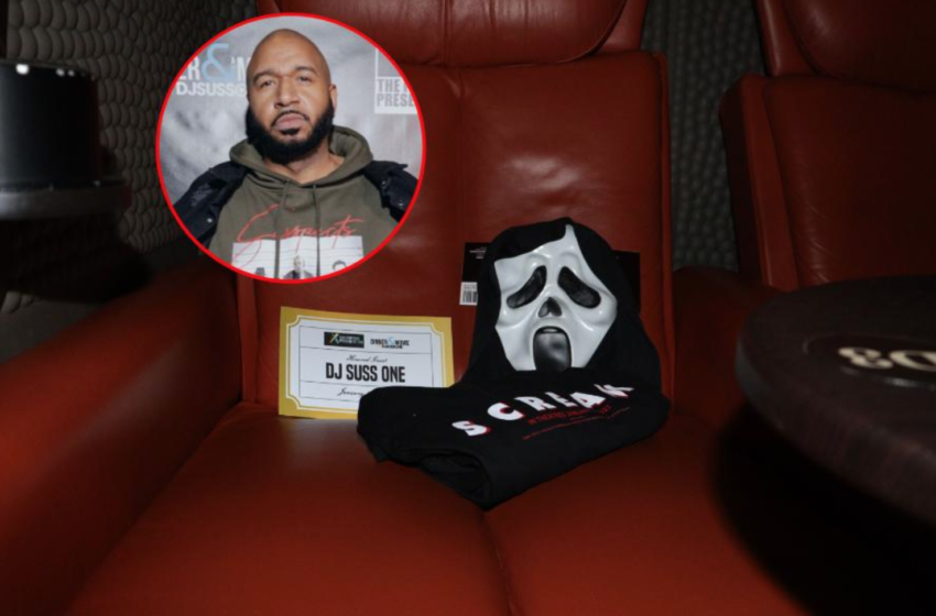  DJ Suss One Returns With ‘Dinner & A Movie,’ Private Advance Screening For ‘Scream’