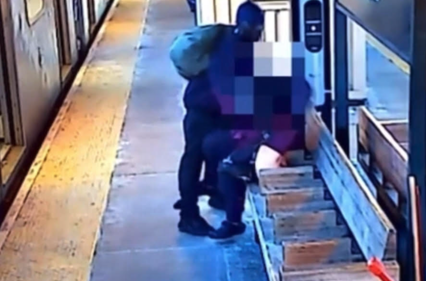  Shocking Footage Shows Man Reportedly Smearing Poop On Woman’s Face