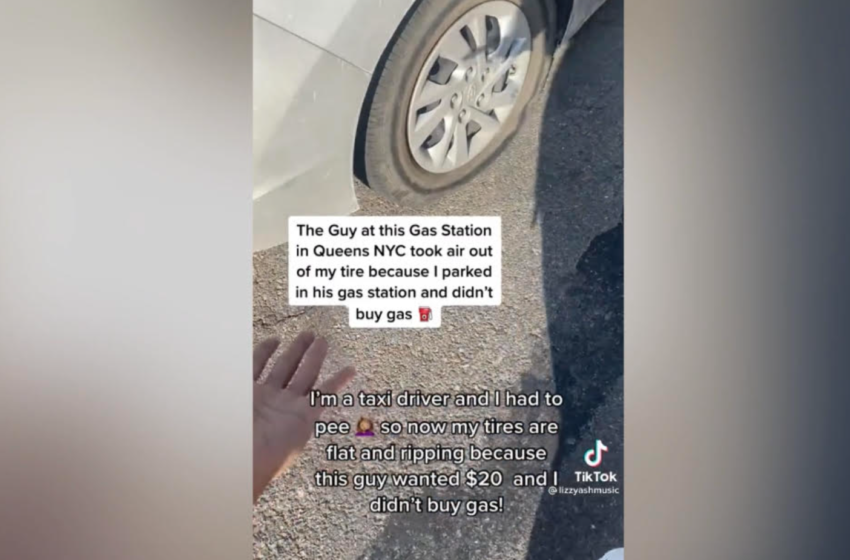  Woman Says Gas Station Owner Took Air Out Of Her Tires After She Parked In Station Without Buying Gas