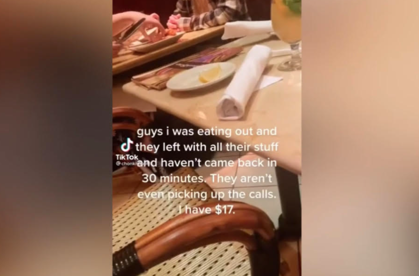  TikTokers ‘Friends’ Dined-and-Dashed Leaving Her With The Bill