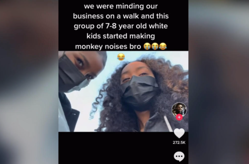  Viral Video Shows White Kids Appearing To Make ‘Monkey Noises’ At Two Black Women