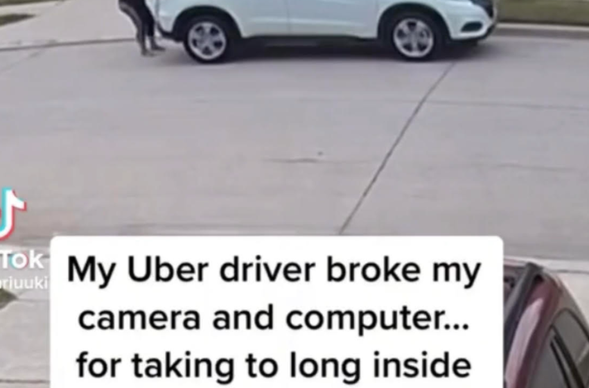  Man Claims Uber Driver Tossed His Stuff Out Of The Car For Taking Too Long