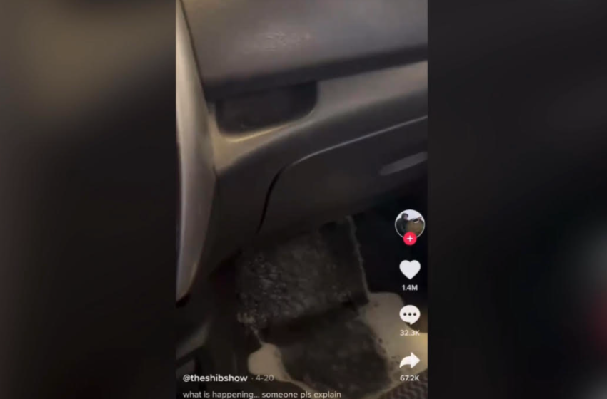  Woman’s Car Starts Flooding While Going Through The Car Wash, Viral Video Shows