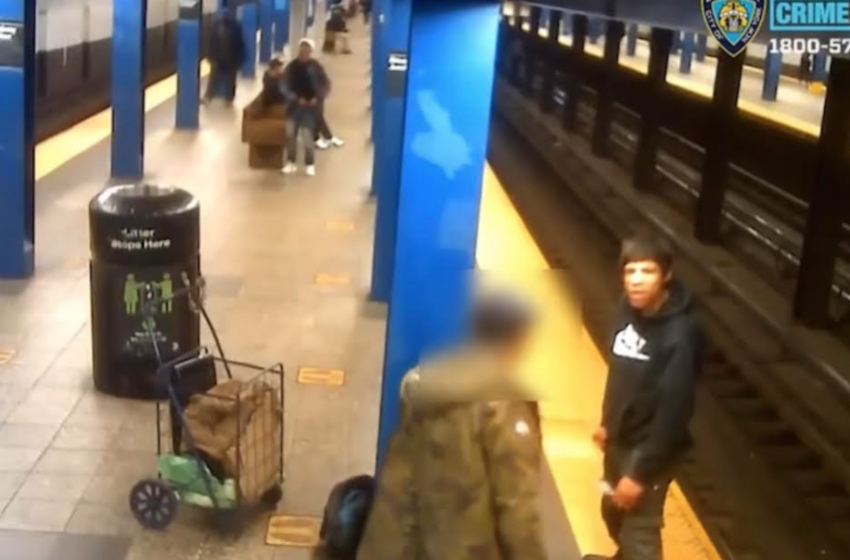 Two Men Fall Onto Tracks During Physical Altercation In New York City Train Station