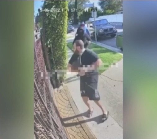  Video Shows Man Tossing Luxury Watch Over A Fence In An Attempted Robbery
