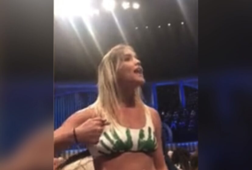  Abortion Activists Strip Down To Their Underwear In Protest At A Joel Osteen Church Service
