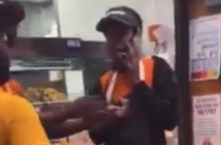  Video Shows Popeyes Manager Attacking Teen Worker Who Allegedly Tried To Clock Out 