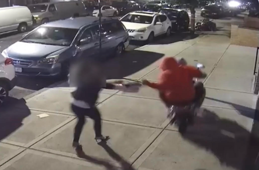  Shocking Video Shows Woman Being Dragged As Moped-Riding Thieves Snatch Her Purse 
