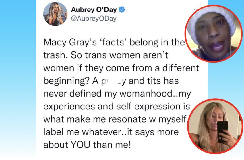  Aubrey O’Day Slams Macy Gray In Twitter After Comments On Trans Women