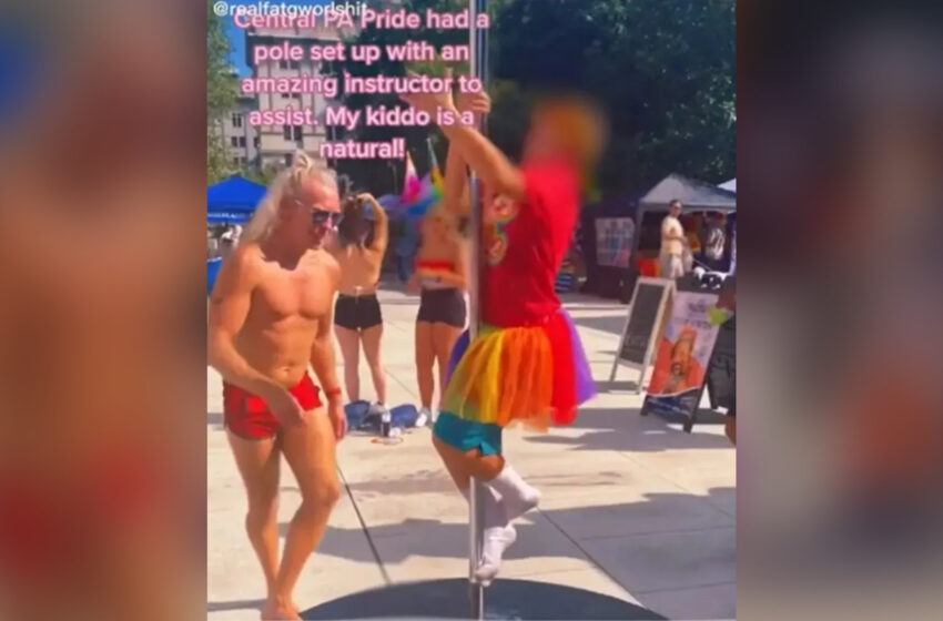  An Instructor At Central Pennsylvania Pride Festival Is Receiving Backlash After Teaching Kids How To Pole Dance