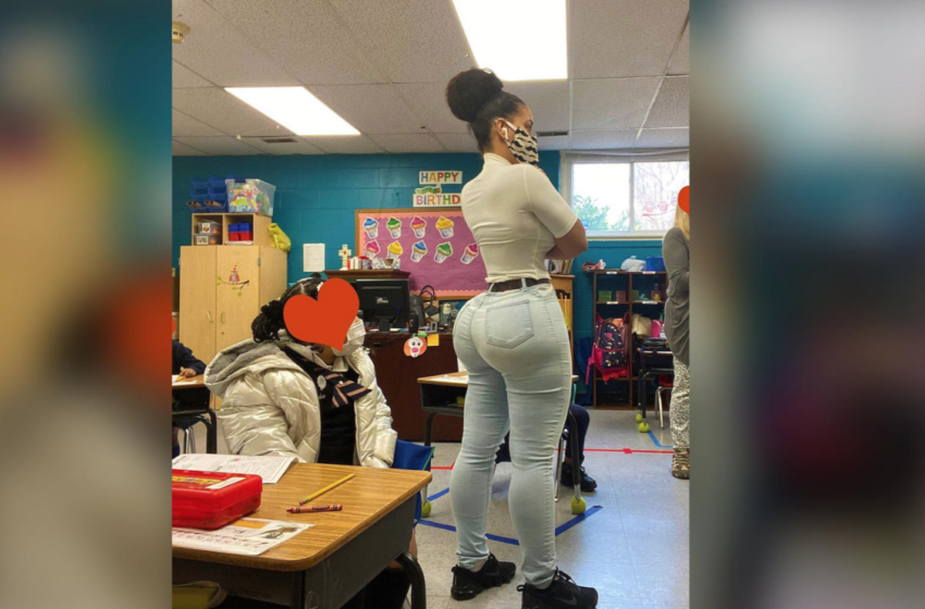  Curvy Elementary School Teacher Receives Backlash For Wearing Tight and ‘Inappropriate’ Clothing To Work