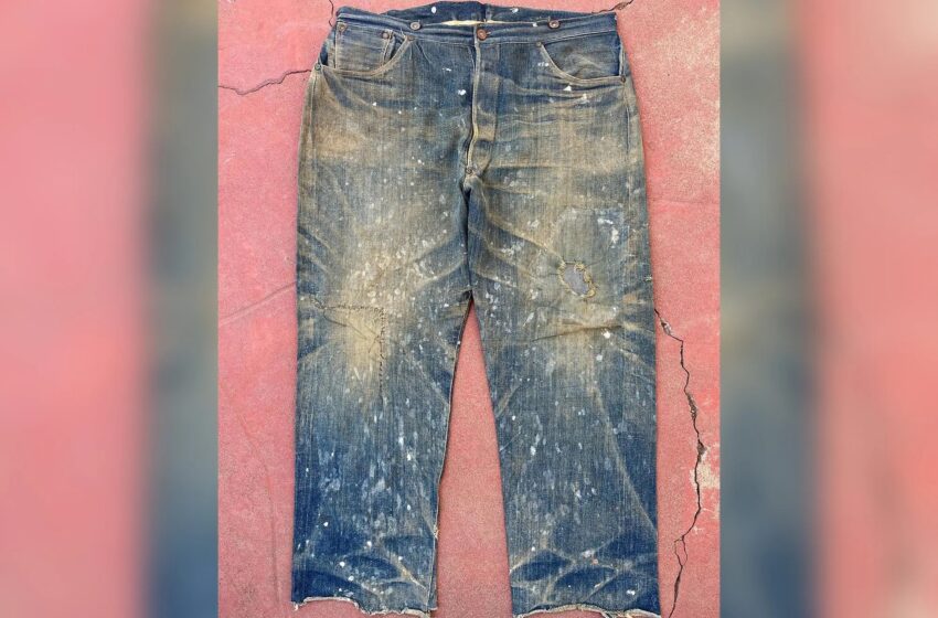  Levi’s Jeans From The 1880s With Racist Slogan On It Sold At Auction For $76K