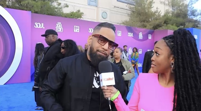  J. Holiday Chats With Onsite At The 2022 BET Soul Train Awards