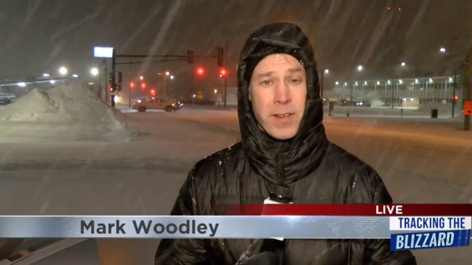 Iowa Sports Reporter Lets Viewers Know He’s Not Happy About Being Sent To Cover A Blizzard at 3:30 A.M.