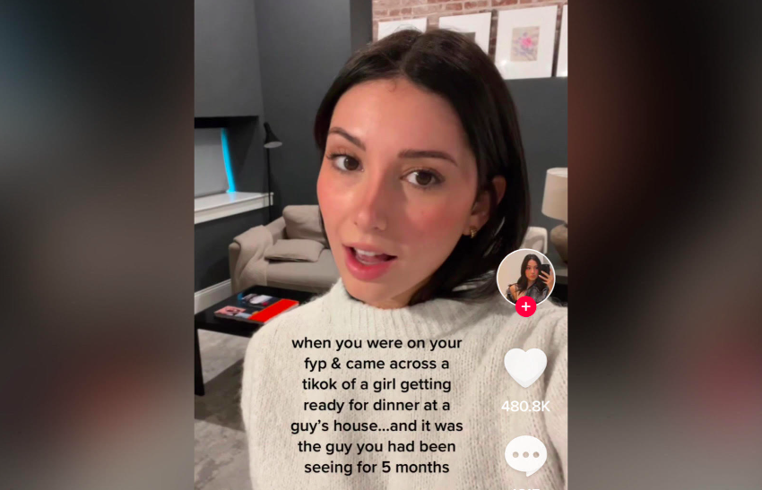  Woman Discovered That A Guy She Was Dating Was Dating Another Woman After Coming Across A TikTok Video Of Her Getting Ready For Dinner At His House